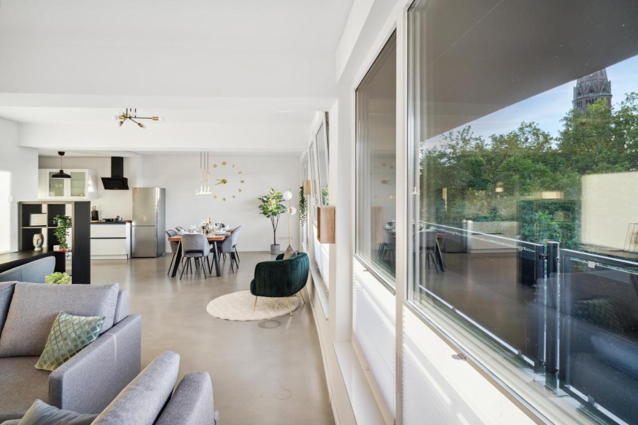 Design-Apartment - Bochum Zentrum - 2 Balkons - 118M2 - Netflix Ngoại thất bức ảnh