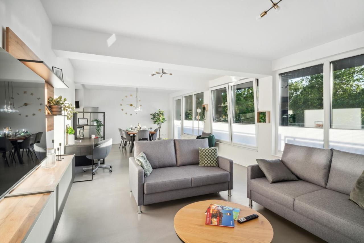 Design-Apartment - Bochum Zentrum - 2 Balkons - 118M2 - Netflix Ngoại thất bức ảnh
