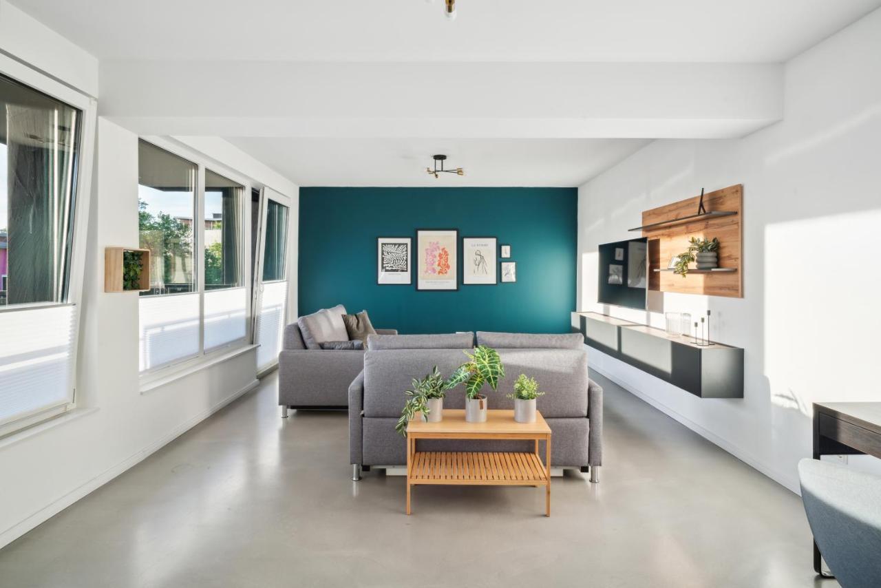 Design-Apartment - Bochum Zentrum - 2 Balkons - 118M2 - Netflix Ngoại thất bức ảnh